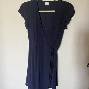 Aritzia Sunday Best Dress, Small, Navy